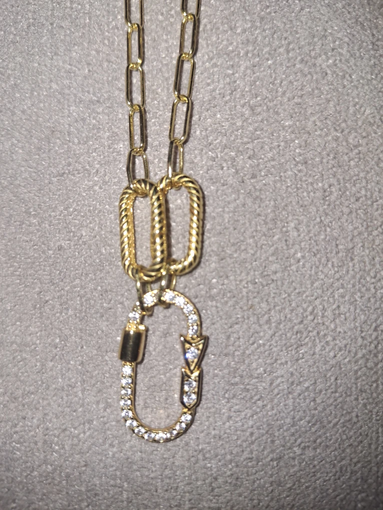 Lock Pendant Necklace ( choose the color) sold separately - photo 2