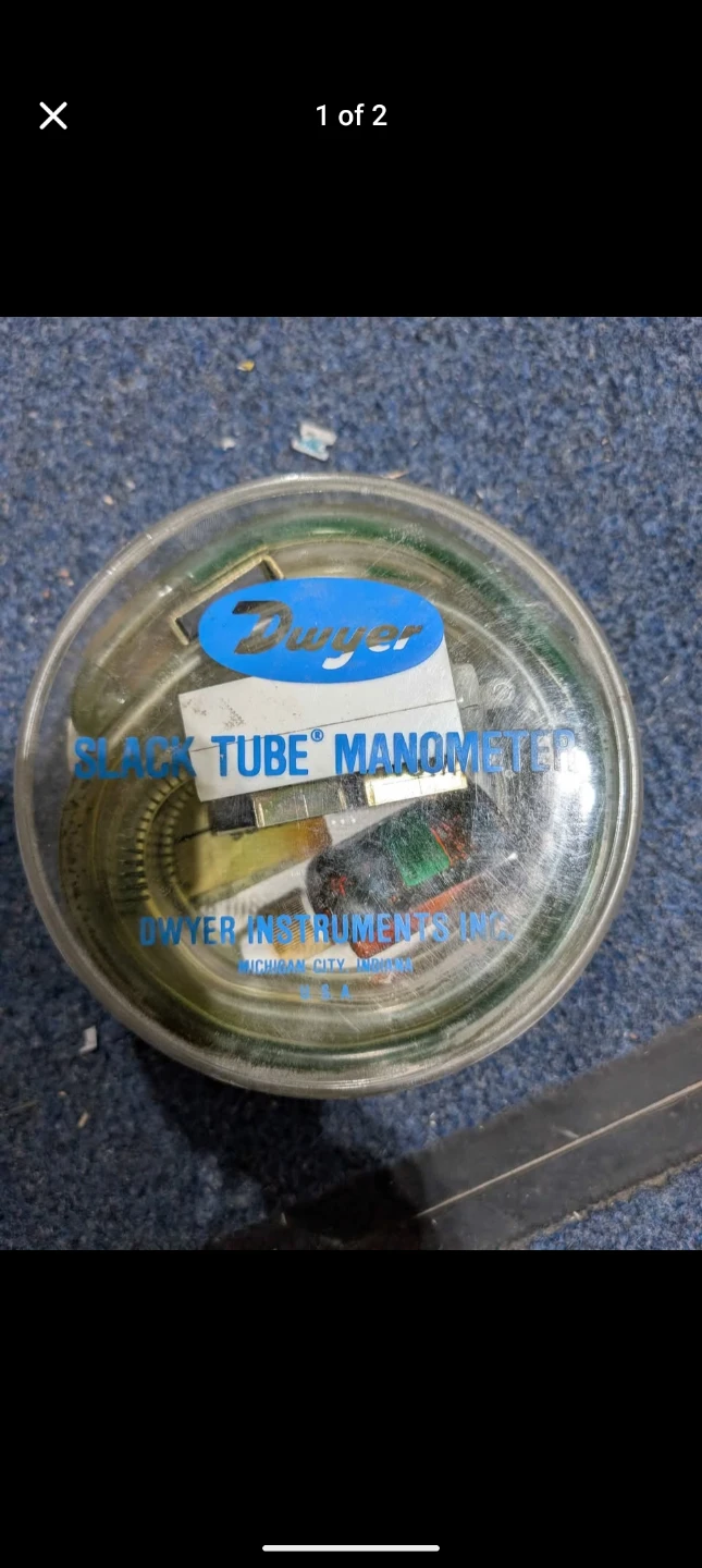 Dwyer Slack Tube Manometer 1211-24
