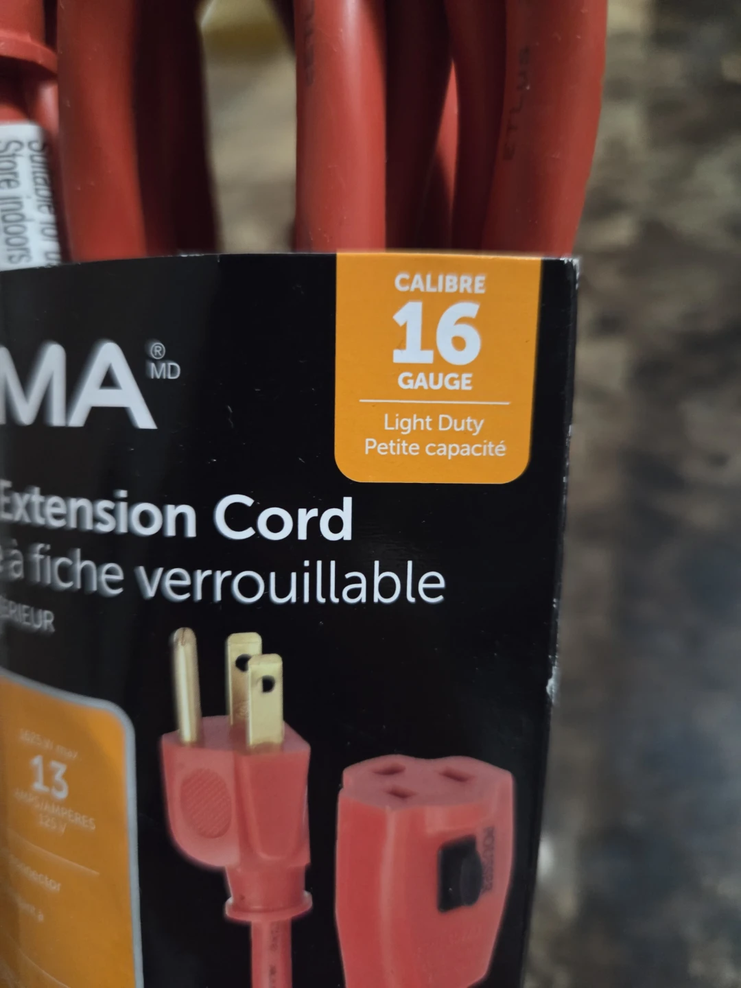 5× New Outdoor Extension Cord & Locking Connector - photo 4