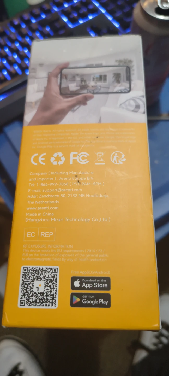 Arenti P2Q-2PACK 4MP Indoor Wi-Fi Camera - New - photo 3