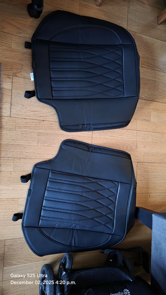 XINGSILUC Black Leather Car Seat Cover( centre cover missing) - photo 2