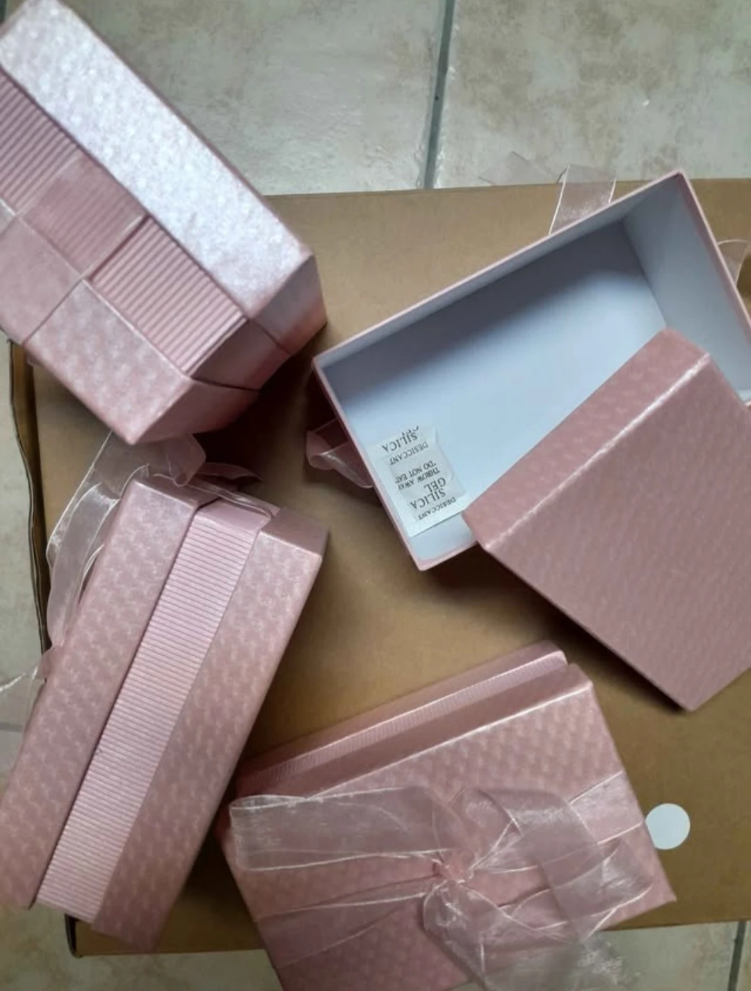 Pink Gift Boxes with Ribbon - photo 5