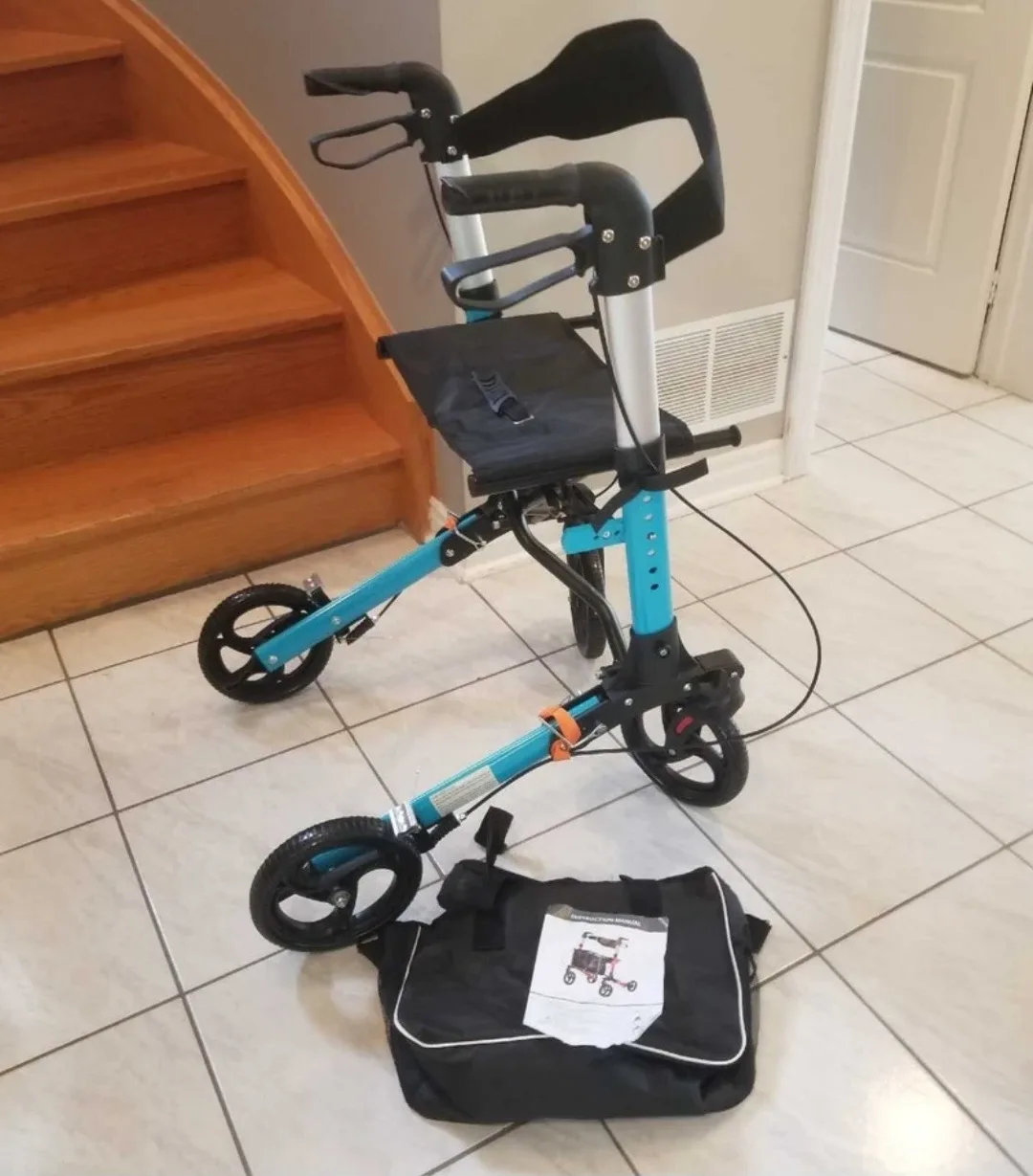 delux rollator walker brand new image indicator(10)