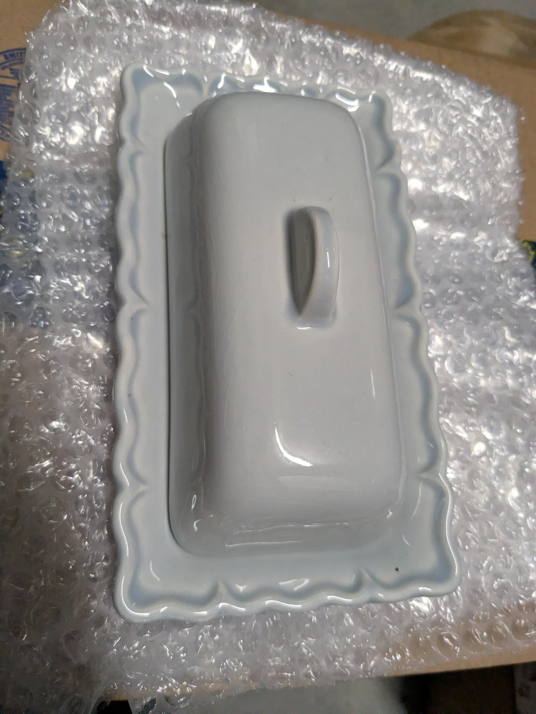 Ceramic Butter Dish with Lid