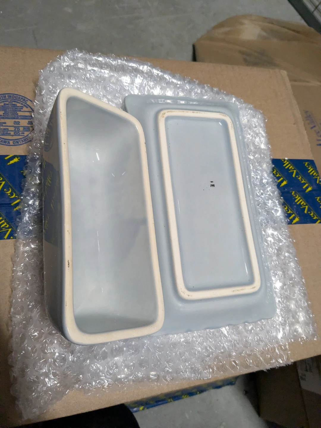 Ceramic Butter Dish with Lid - photo 2