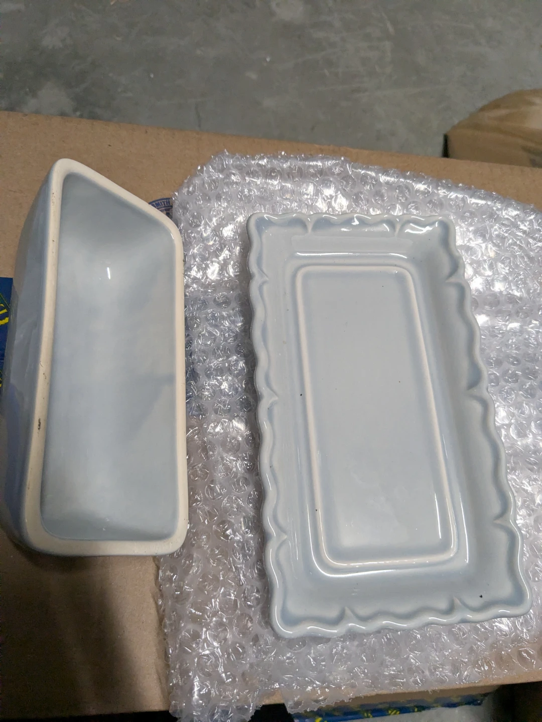 Ceramic Butter Dish with Lid - photo 3