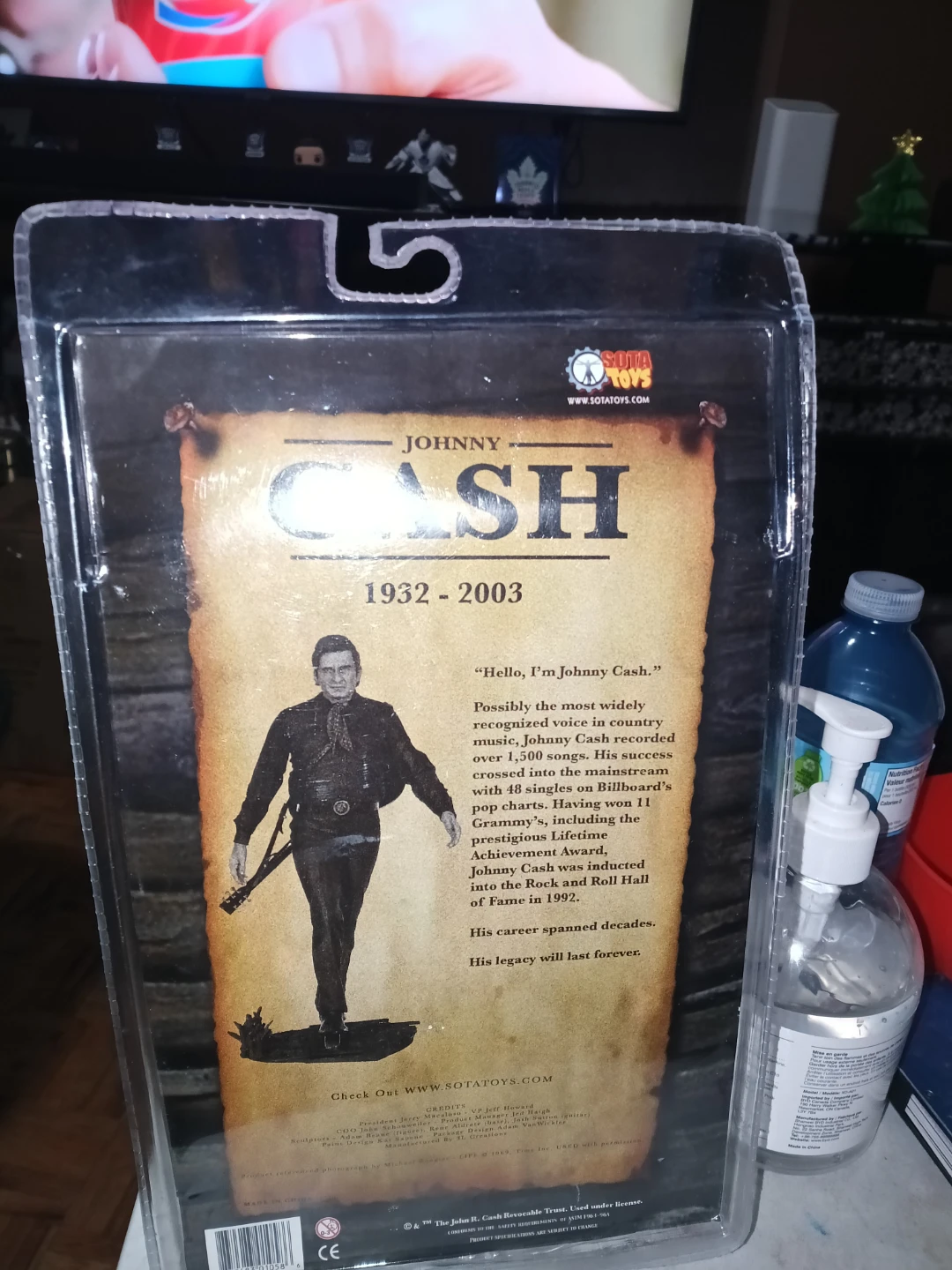 Johnny Cash 1932-2003 SOTA Toys Figure - photo 3