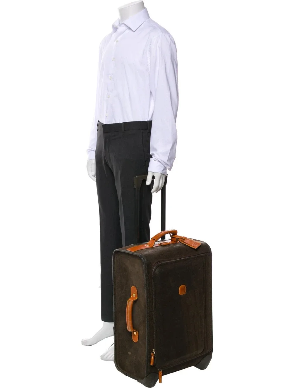 Bric's Rolling Suitcase - Pebble Brown#cleanout