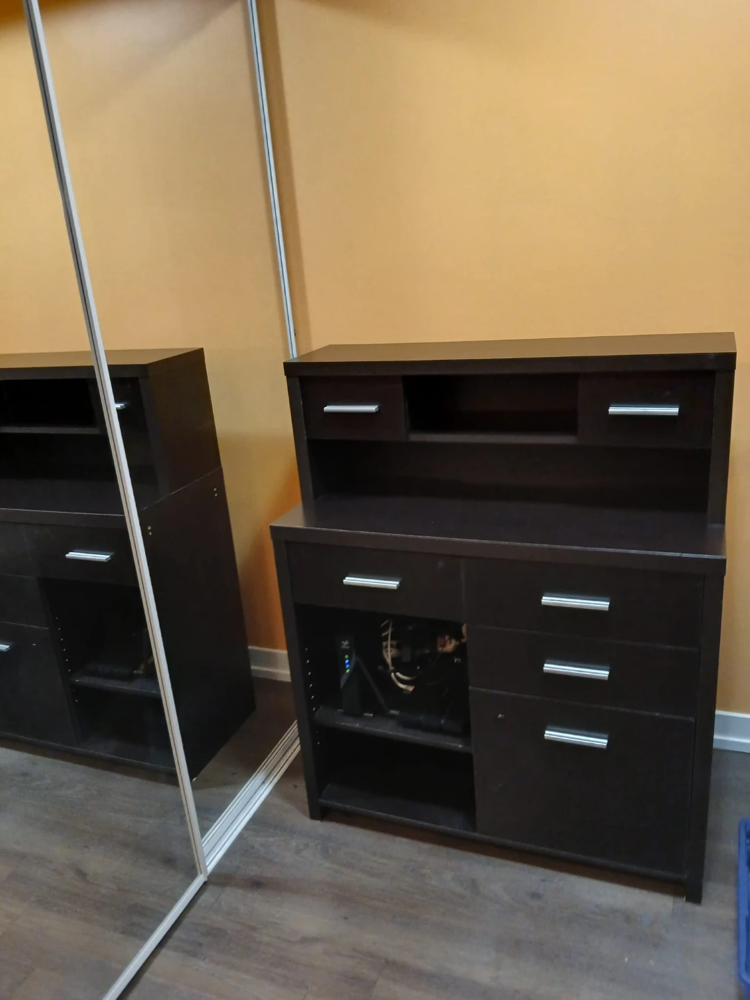 L-Shaped Desk With Storage Drawers - photo 3