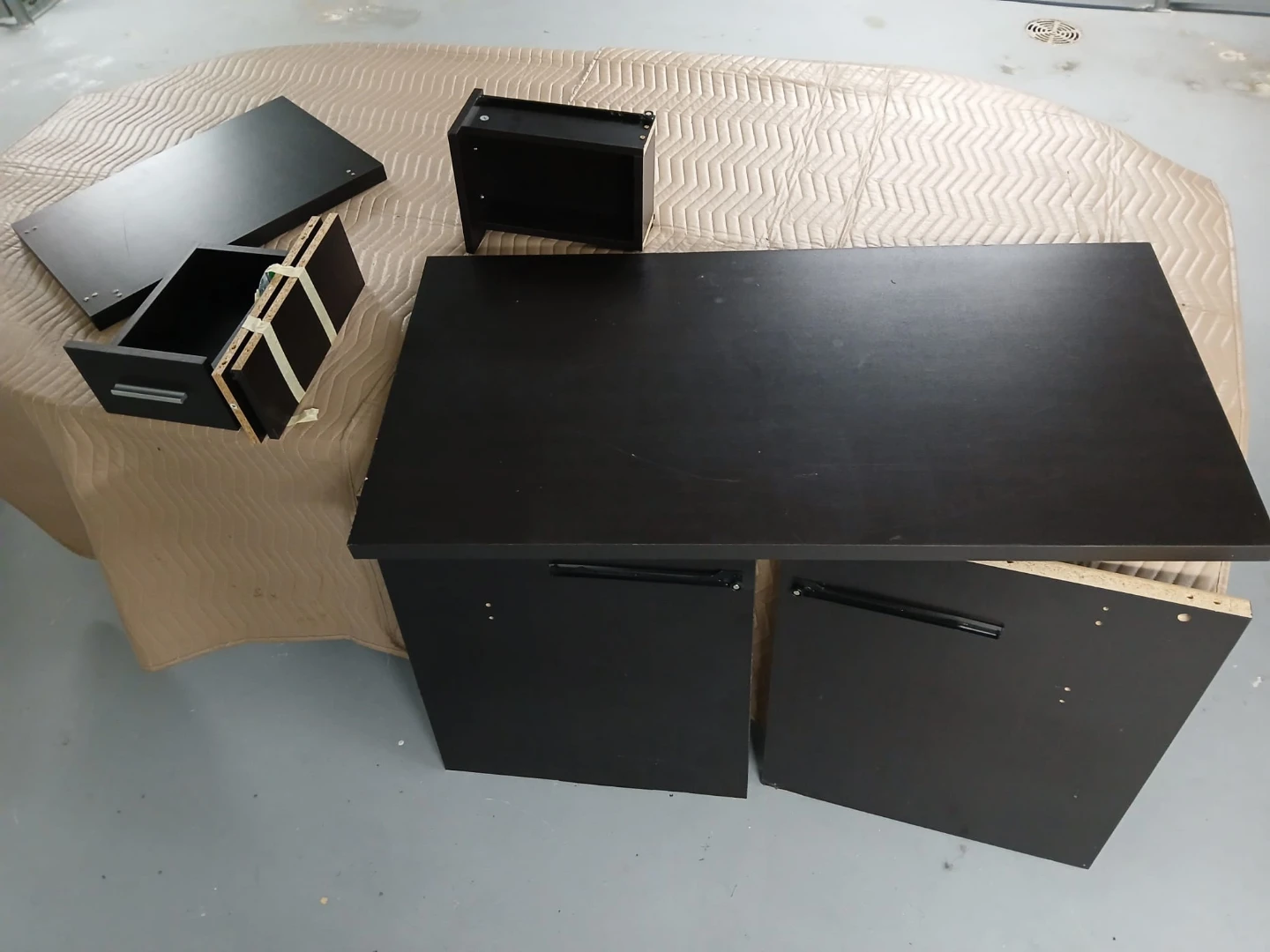 L-Shaped Desk With Storage Drawers - photo 4
