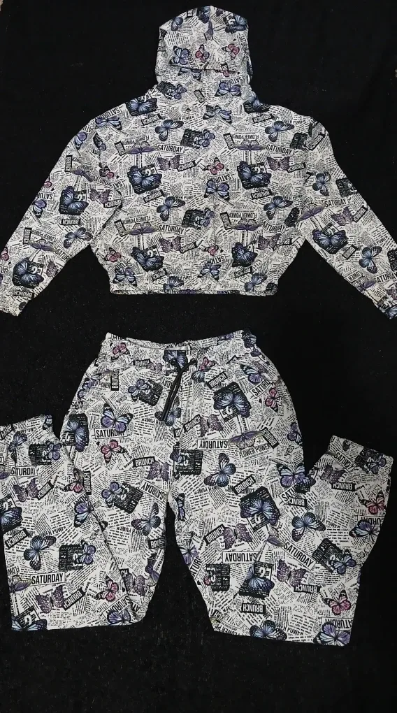 🦋Patterned Two-Piece Set