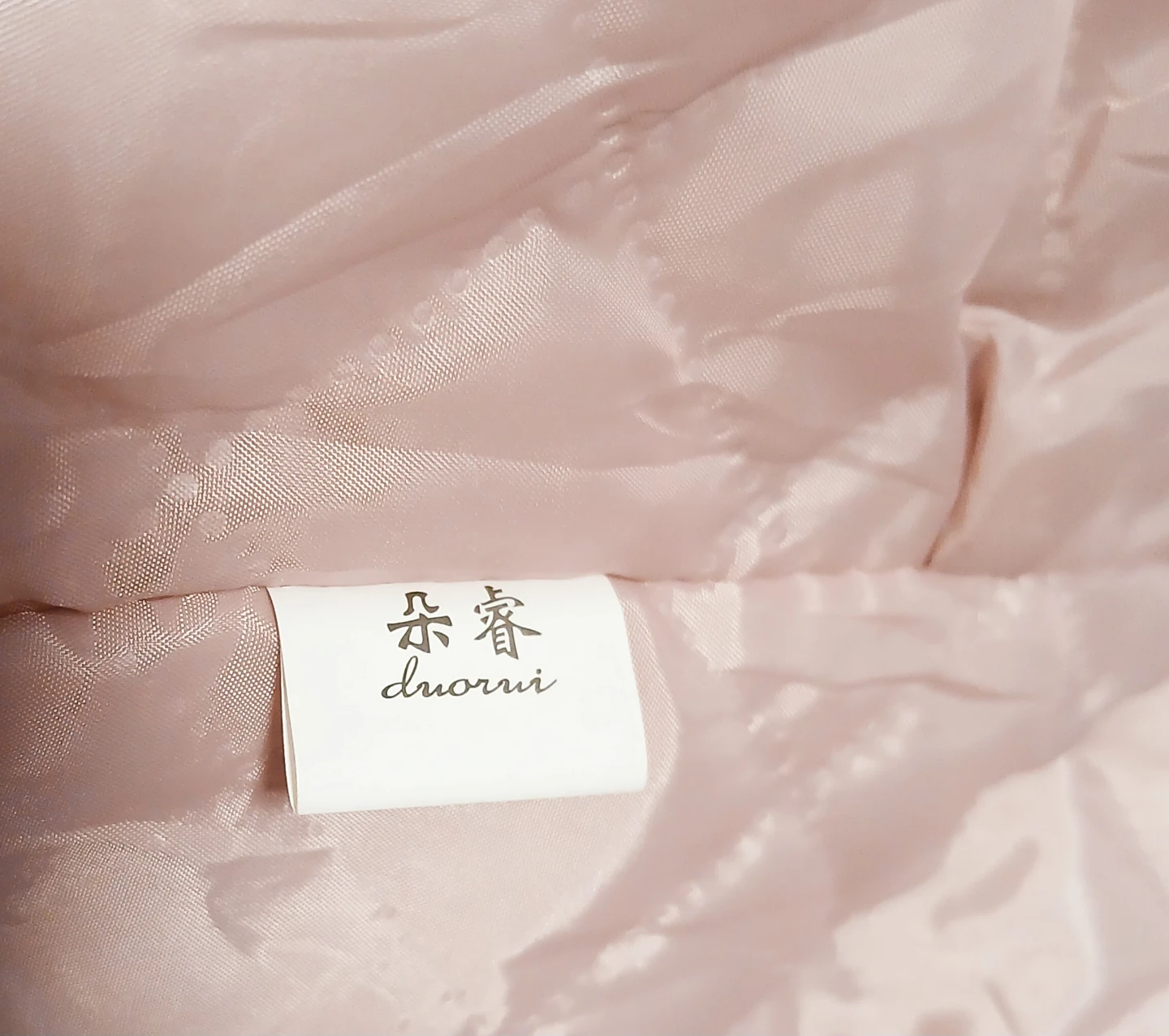 Women Medium Pink One-Button Coat Duorui - photo 2