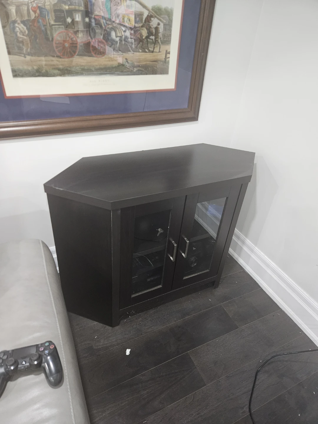 Media console / TV Stand - Dark Brown