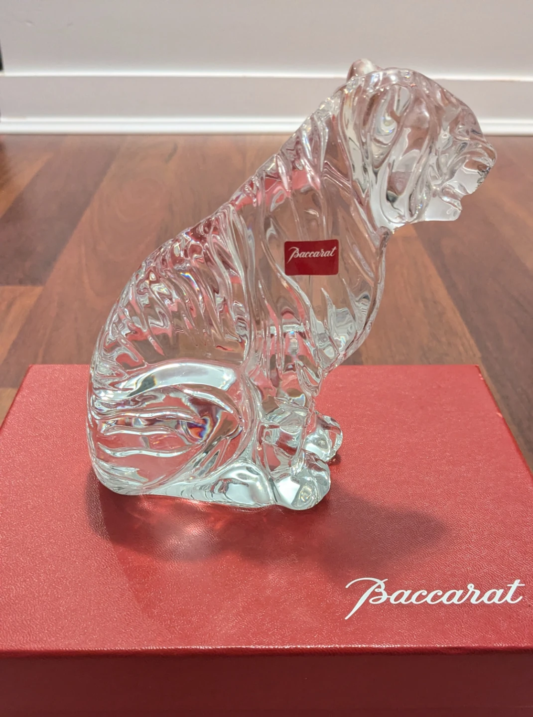 Baccarat Crystal Tiger Figurine - photo 2