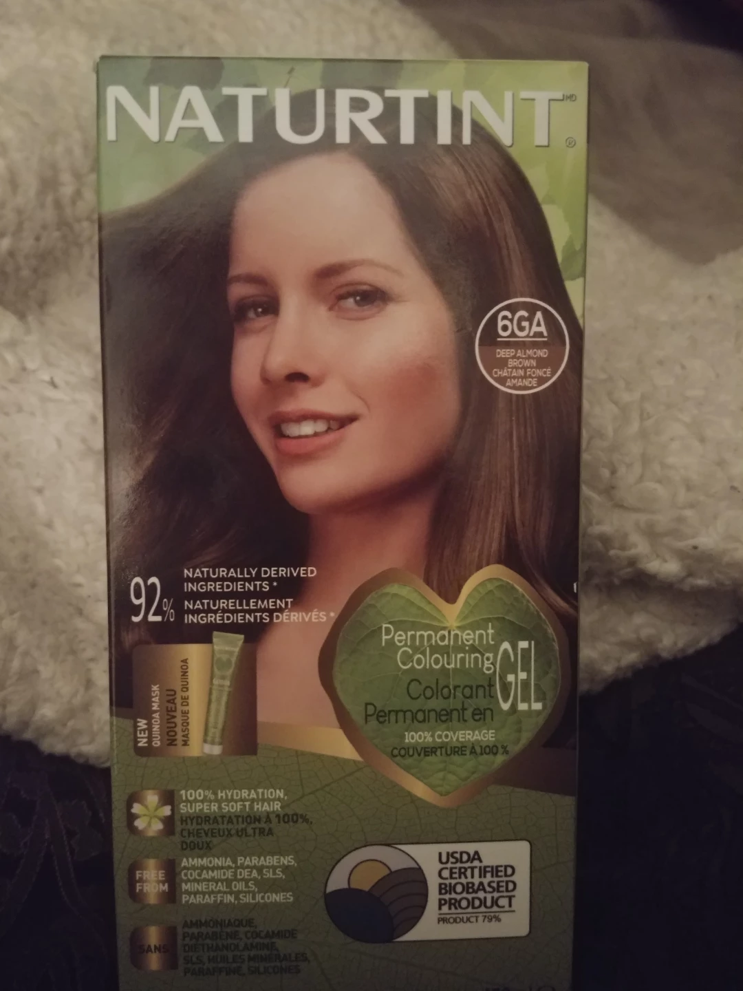 Naturtint 6GA Deep Almond Brown Hair Dye - photo 2