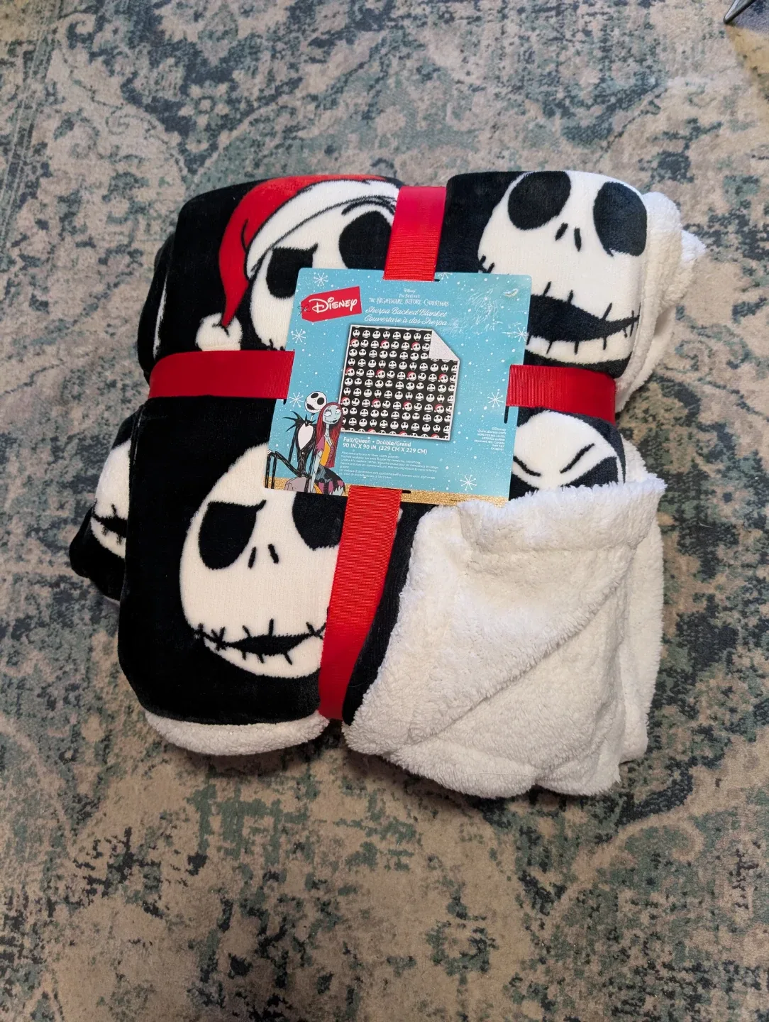 Disney Nightmare Before Christmas Blanket - Full/Queen