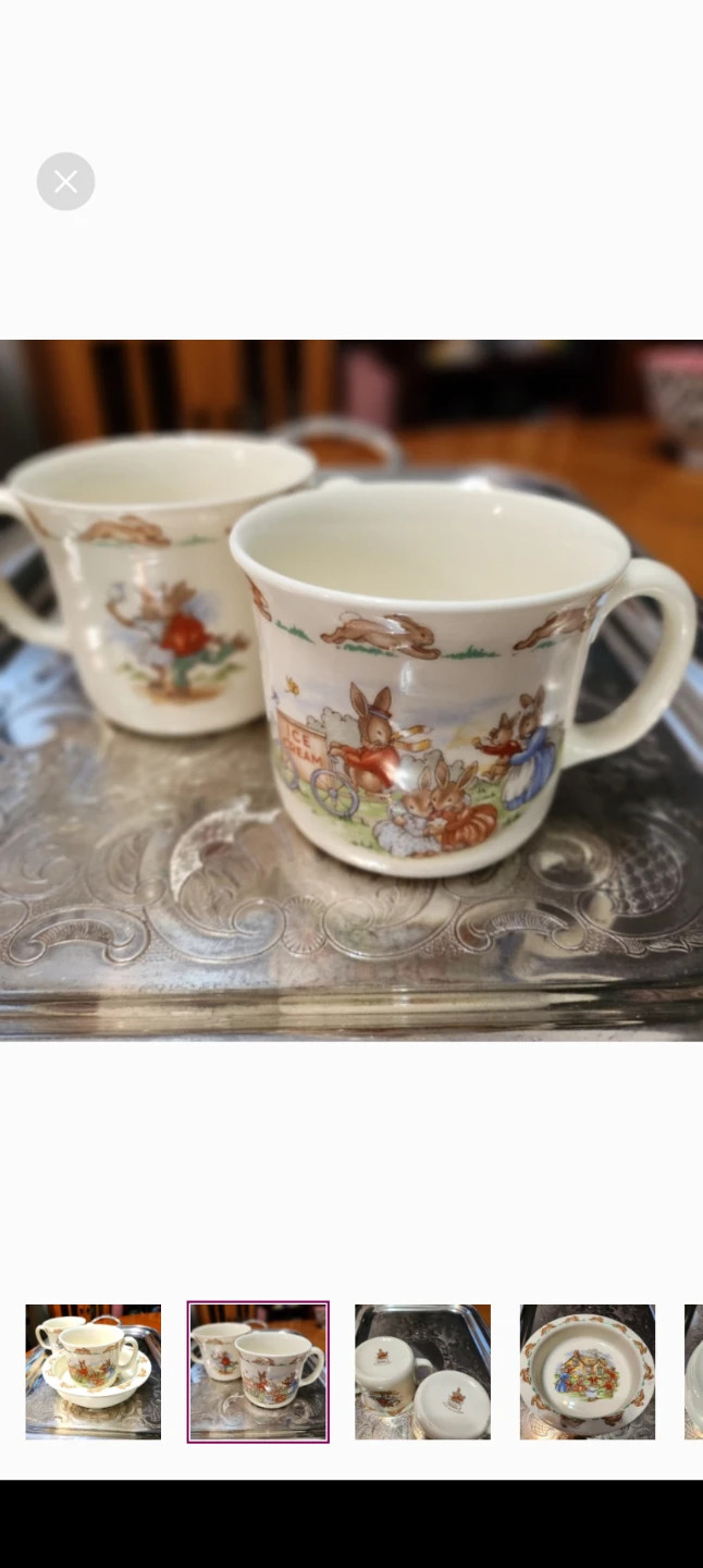Royal Doulton Bunnykins Golden Jubilee Set - photo 2