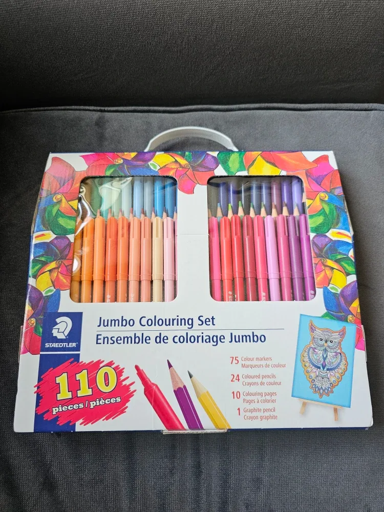 STAEDTLER Jumbo Colouring Set #Cleanout ♻️