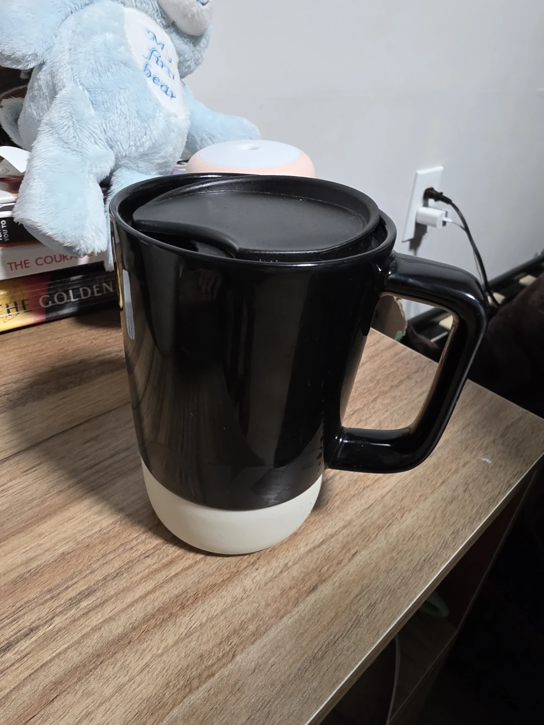 Black Starbucks Travel Mug with Lid