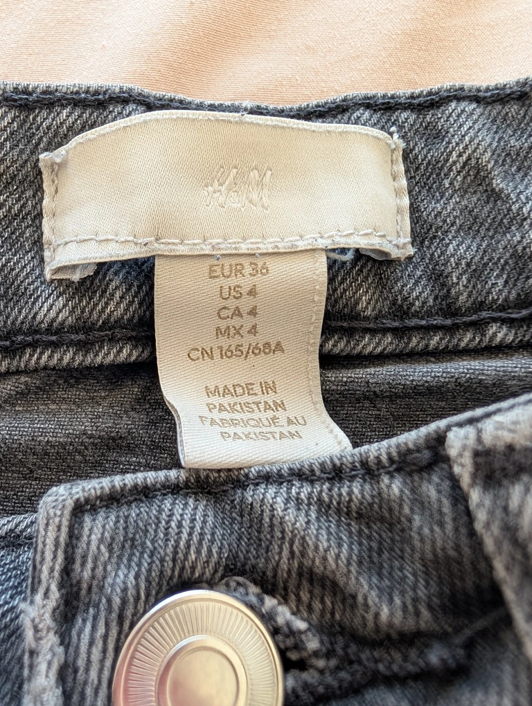 High Rise Straight Leg Jeans- Size 4 - photo 2
