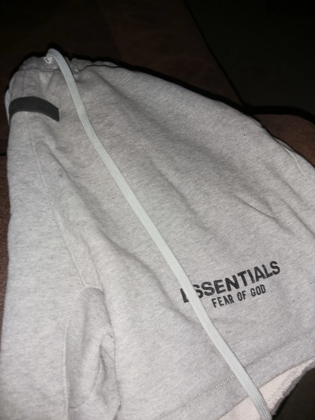 Essentials Fear of God Grey Shorts - photo 2