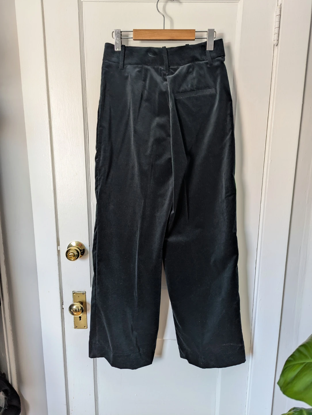 Banana Republic Veluro Velvet Wide Leg Pants - photo 4