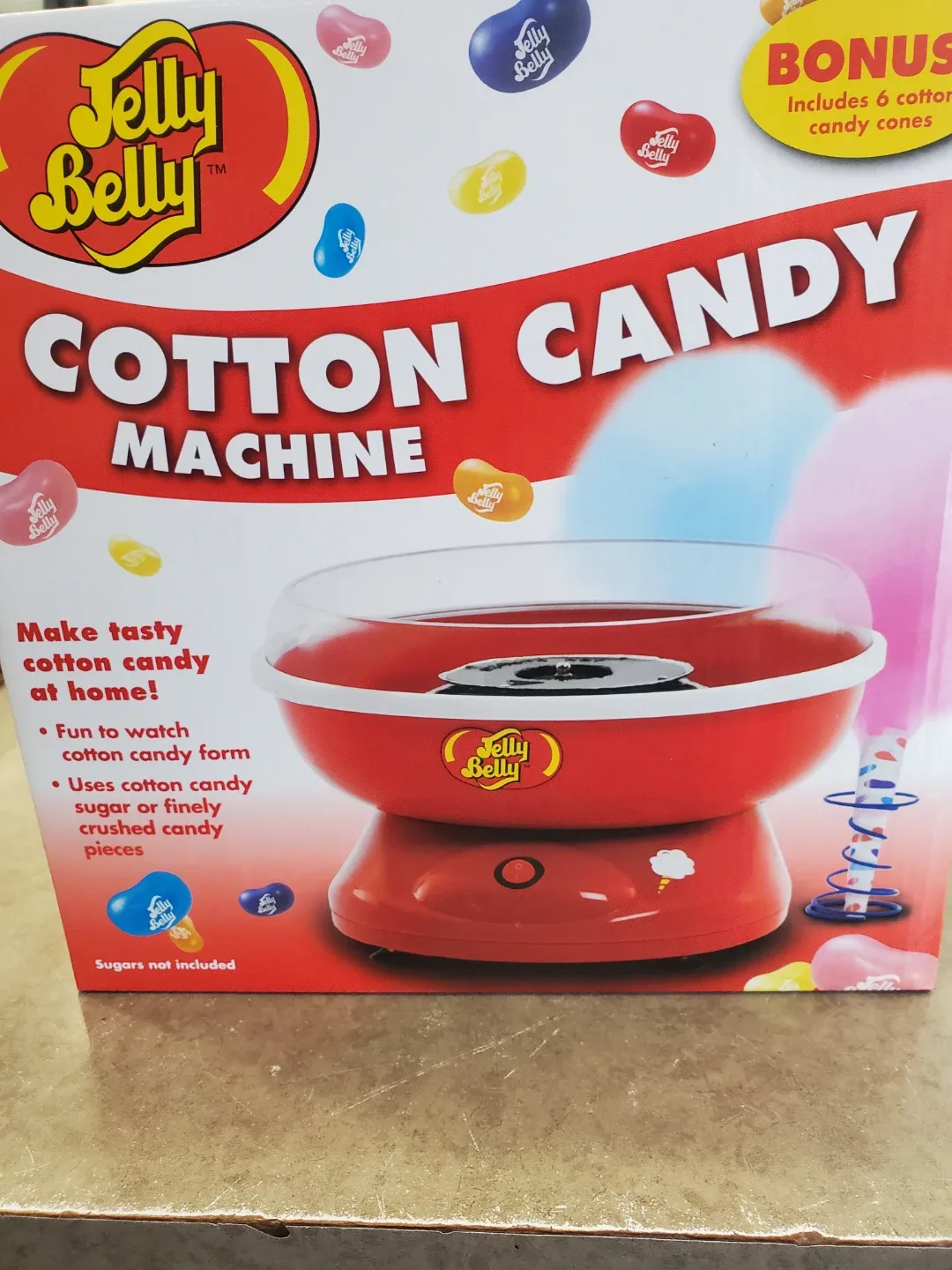 BRAND NEW - Jelly Belly Cotton Candy Machine