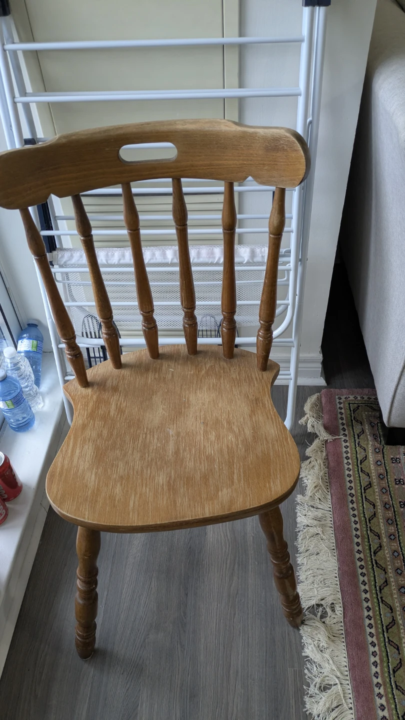 4*Wooden Spindle Back Chair