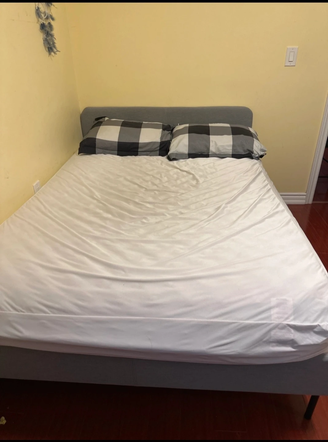 IKEA- Grey Bed Frame and Bed*** MOVING SALE*** - photo 2