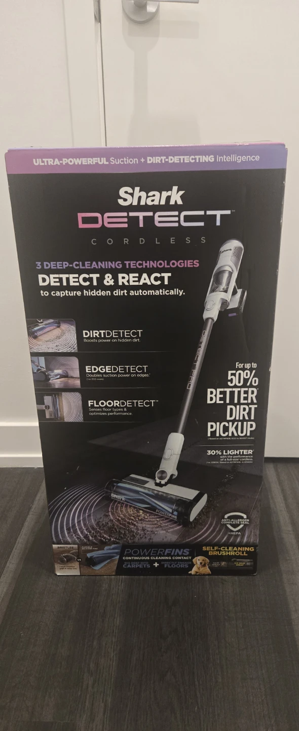 Shark Detect Cordless Vacuum - New in Box!