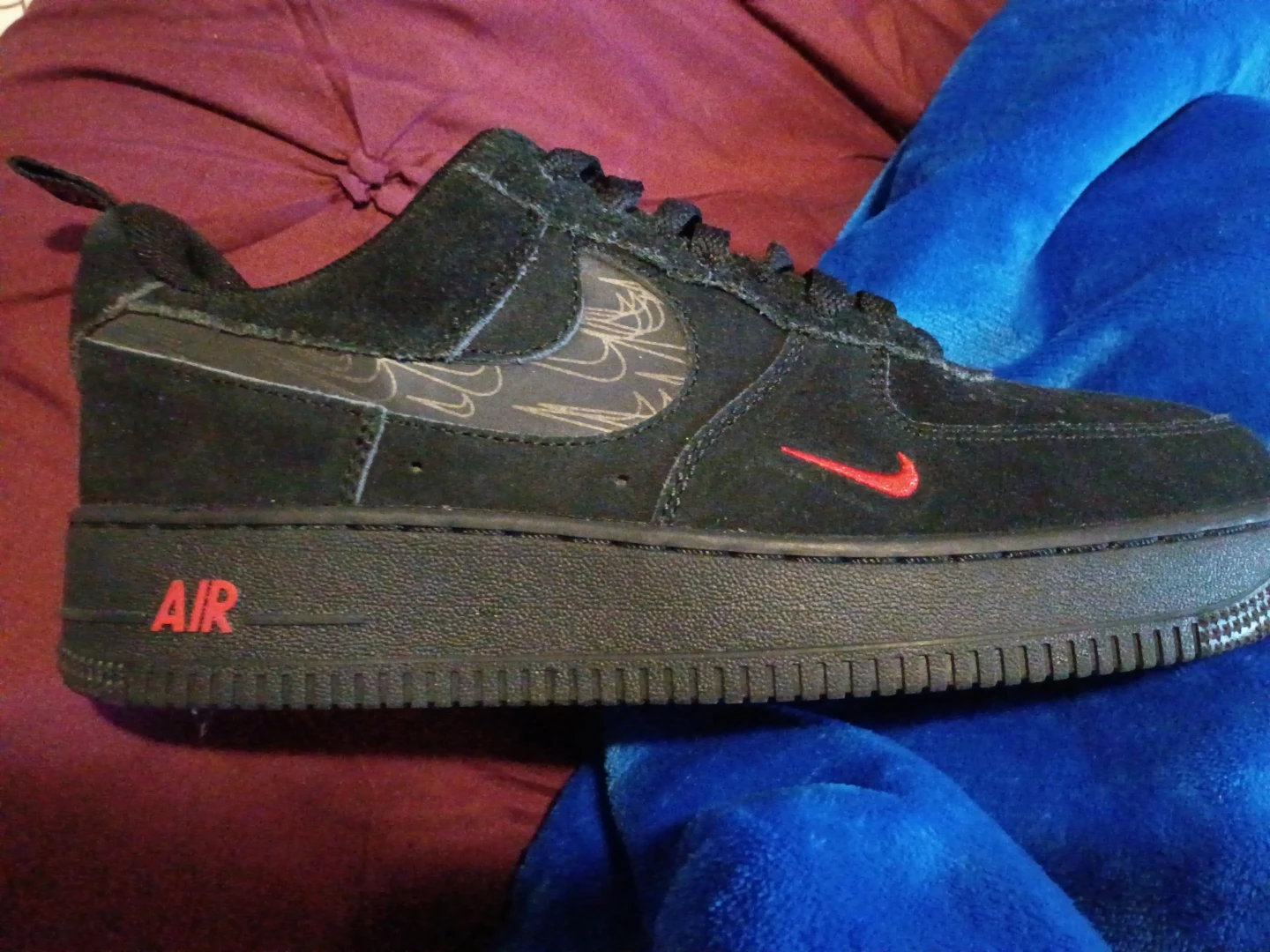 Nike Air Force 1 Black Sneakers