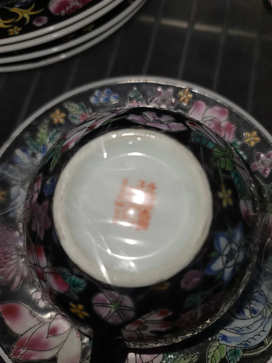 Floral Tea Set - Teapot, Cups, Saucers image indicator(3)