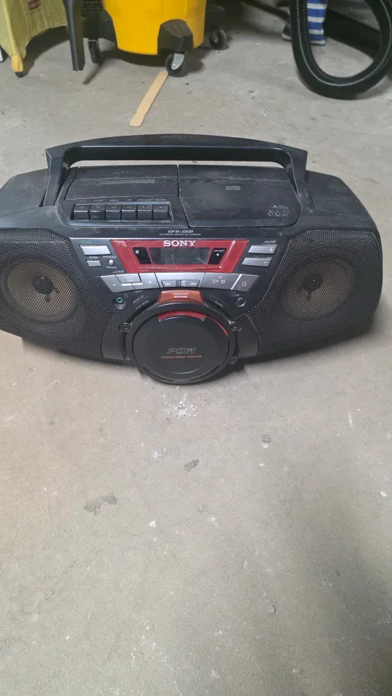 Sony CFD-G50 CD Radio Cassette Recorder