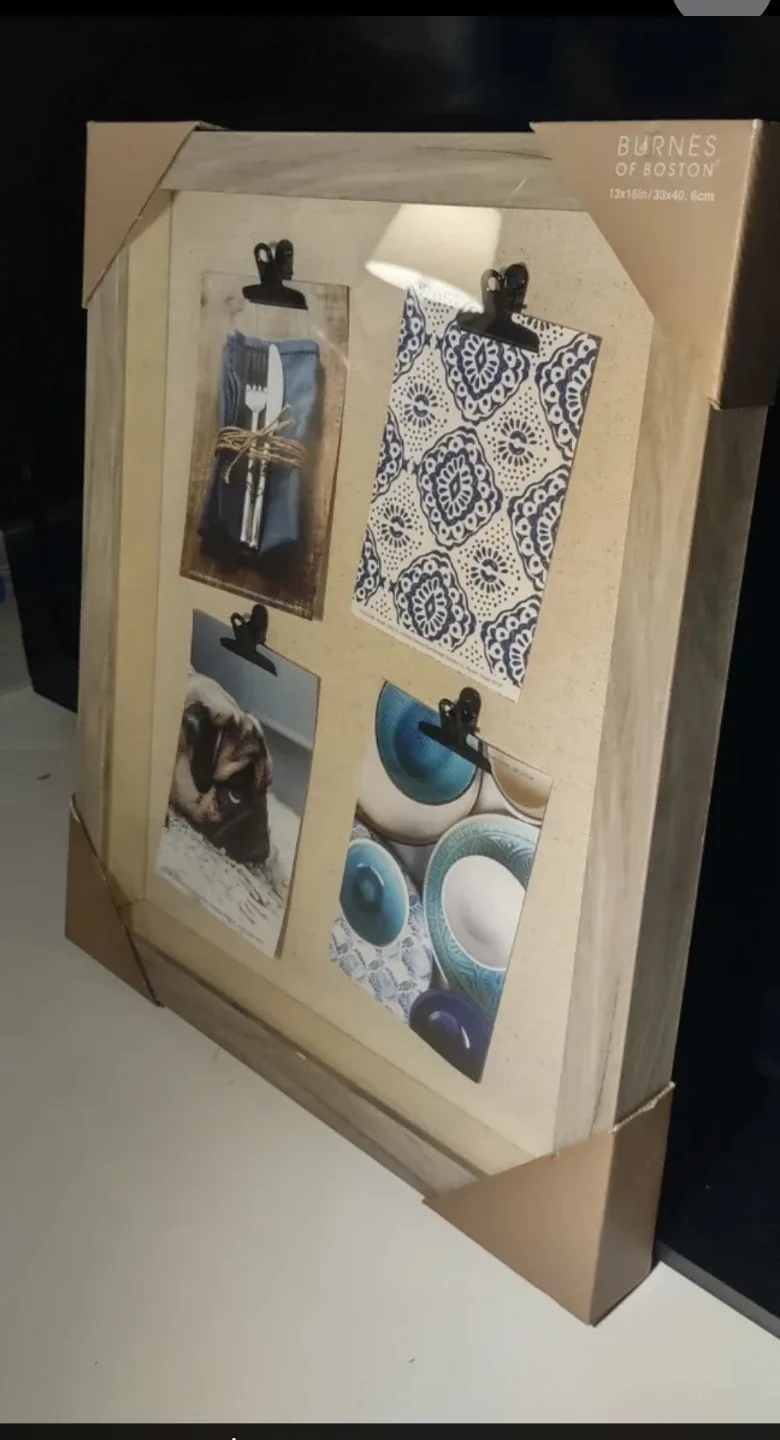 (MEW) Burnes of Boston Clip Photo Frame 13x16 #Cleanout image indicator(2)