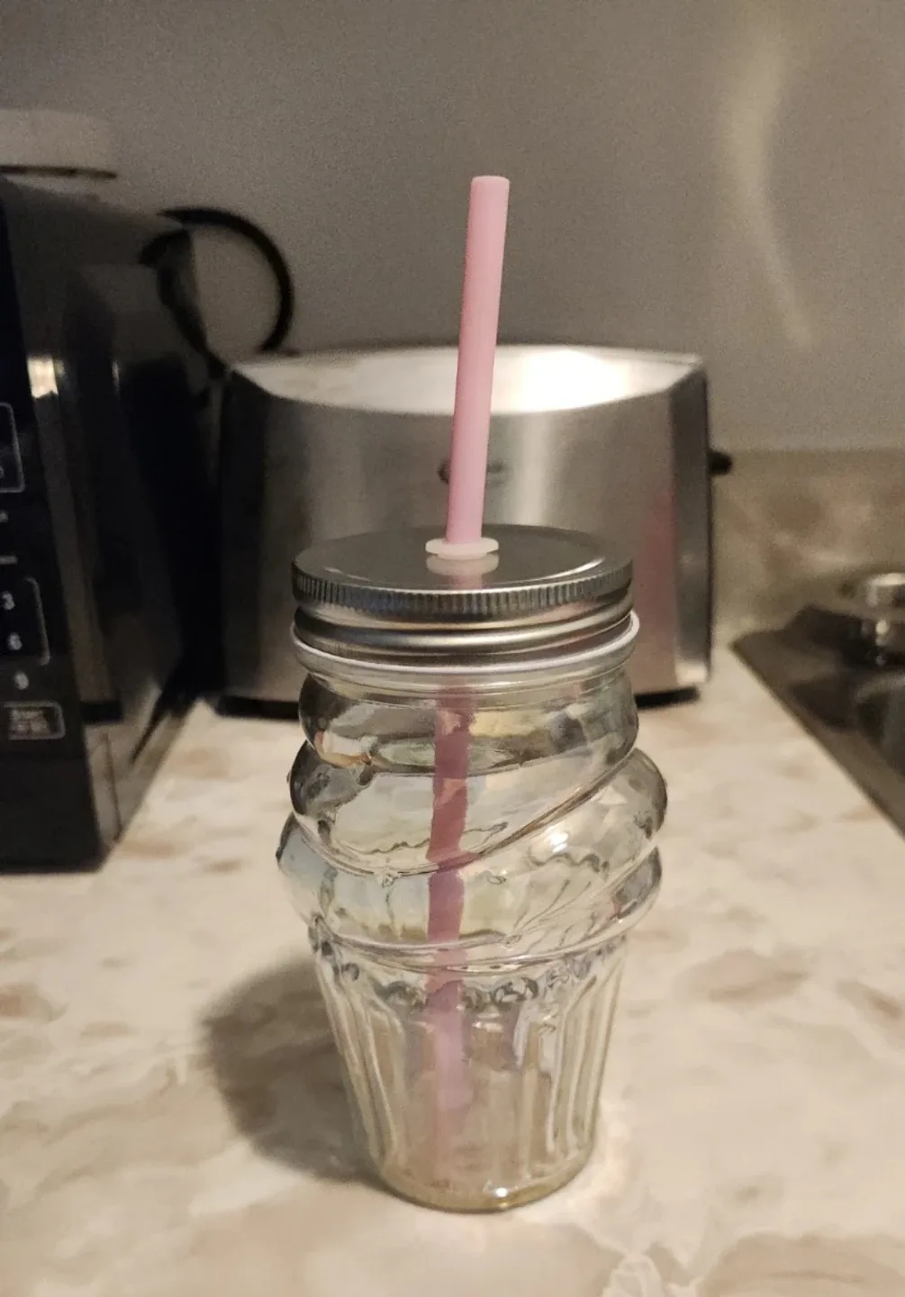 Cupcake Mason jar cup #cleanout
