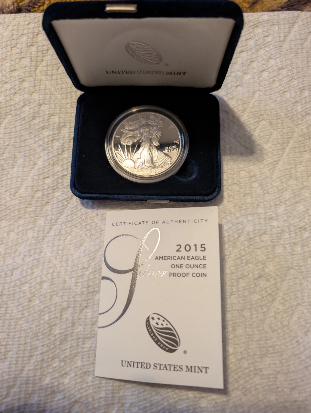 2015 American Eagle One Ounce Silver Proof Coin - photo 5