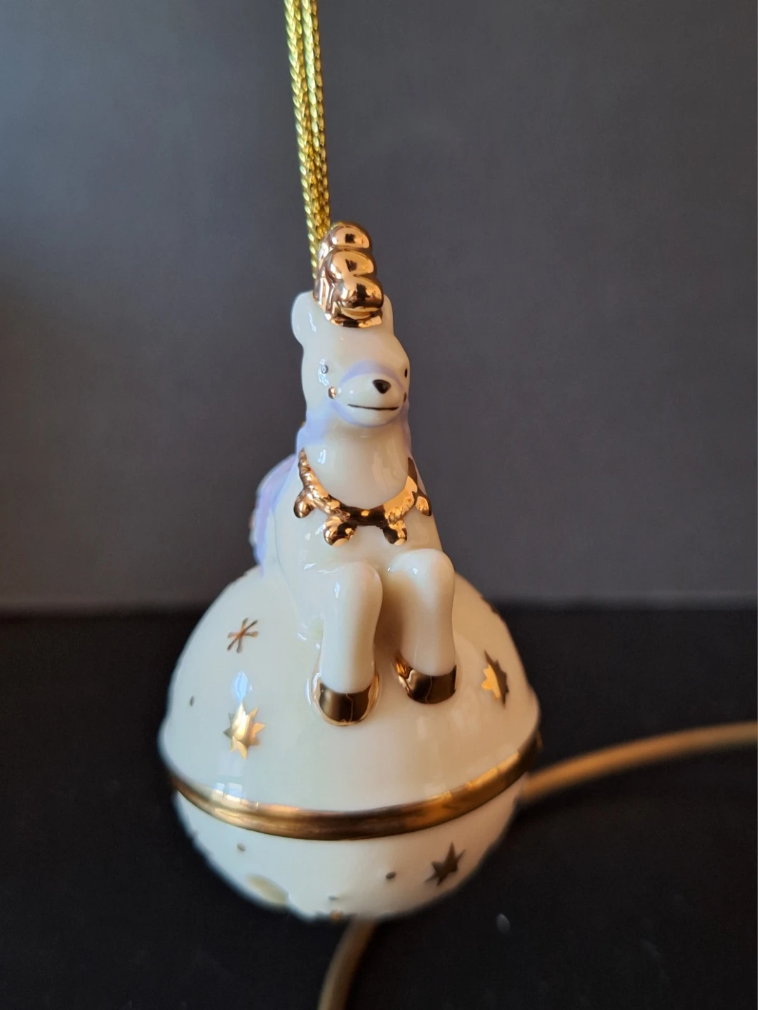 Unicorn/Reindeer Porcelain Ornament lenox - photo 3