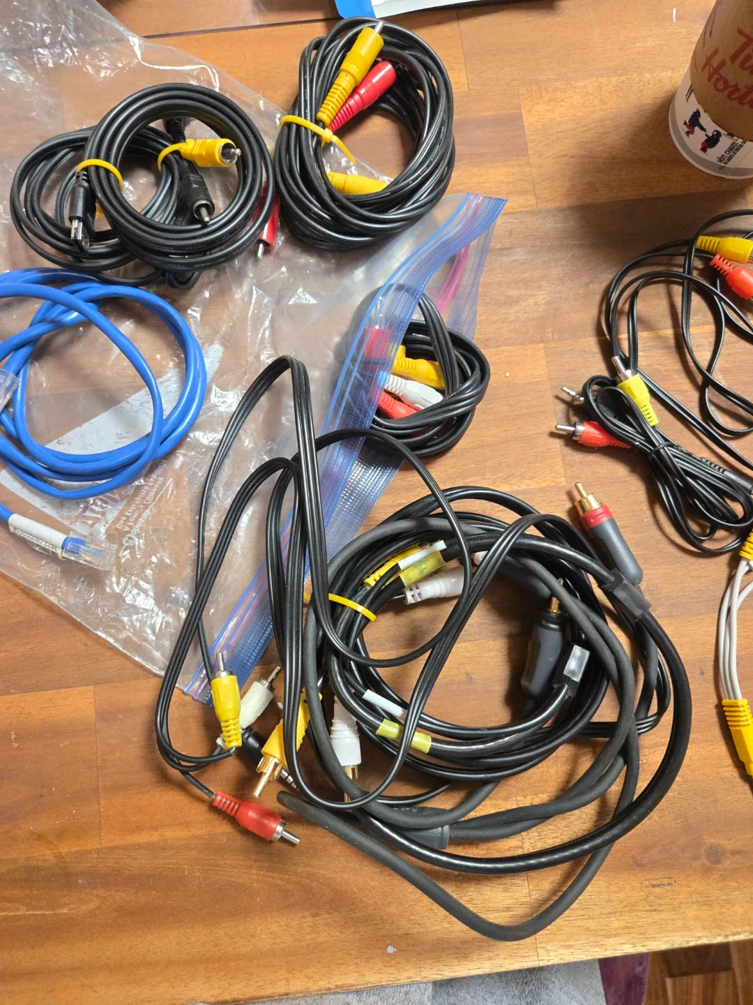 Assorted Audio/Video Cables