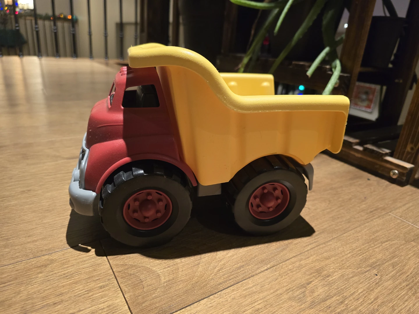 Green Toys Dump Truck - Red & Yellow