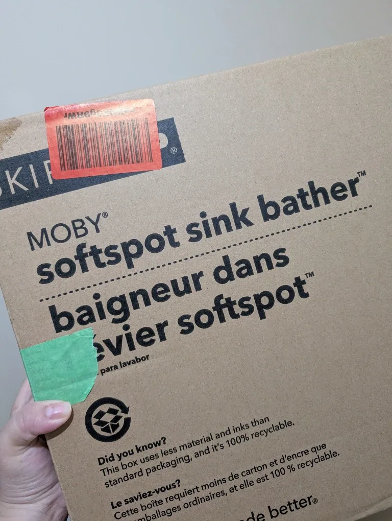 Skip Hop Moby Softspot Sink Bather - Blue image indicator(4)