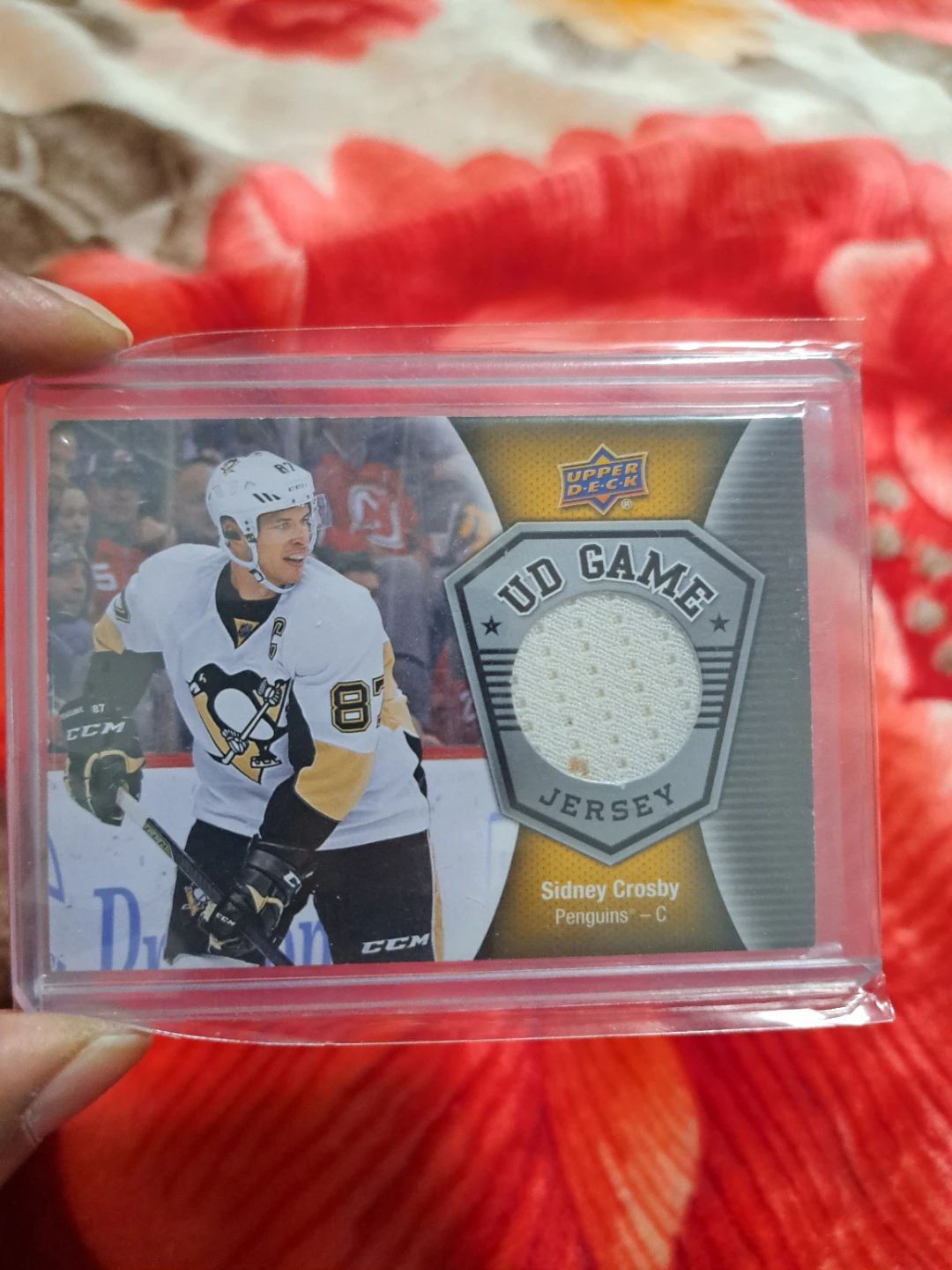 Sidney Crosby Upper Deck Hockey Card