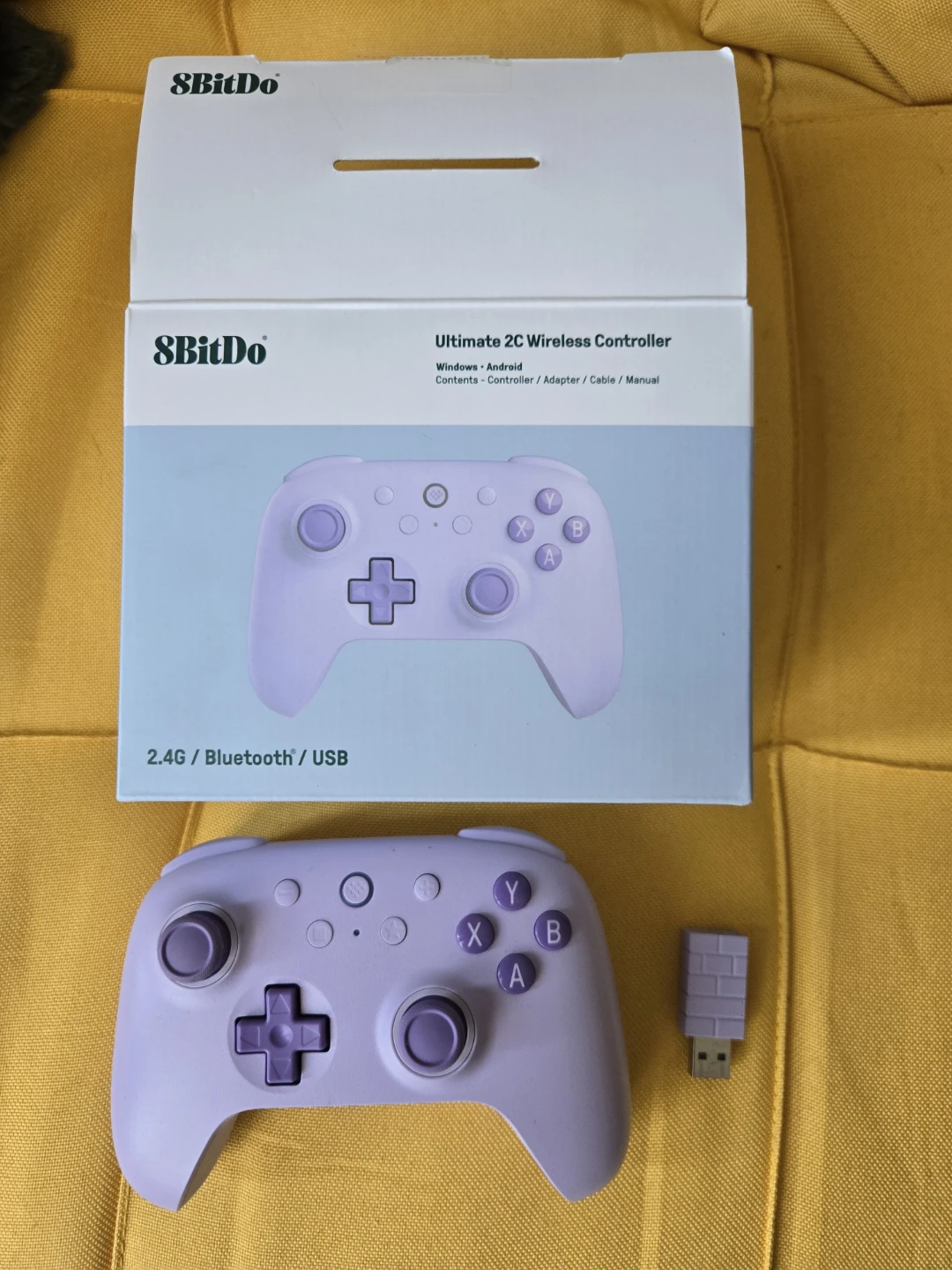 8BitDo Ultimate 2C Wireless Controller - Lilac Purple