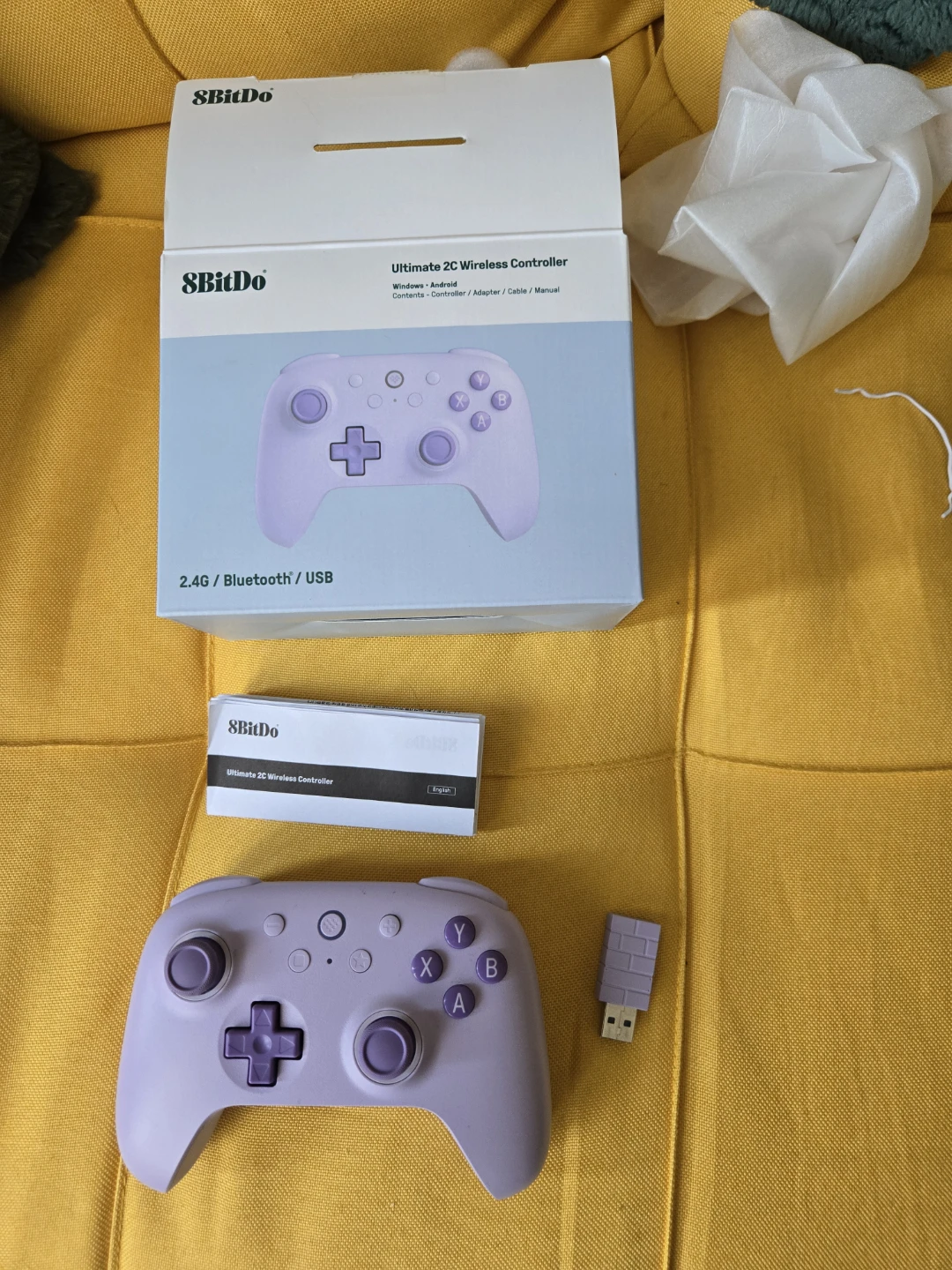 8BitDo Ultimate 2C Wireless Controller - Lilac Purple - photo 4
