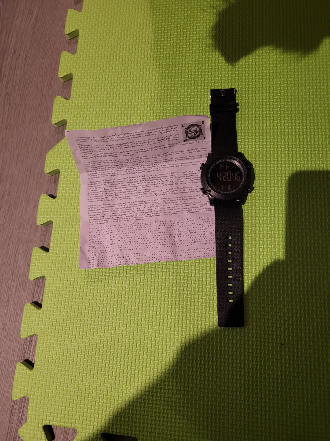 Black Digital Watch 2