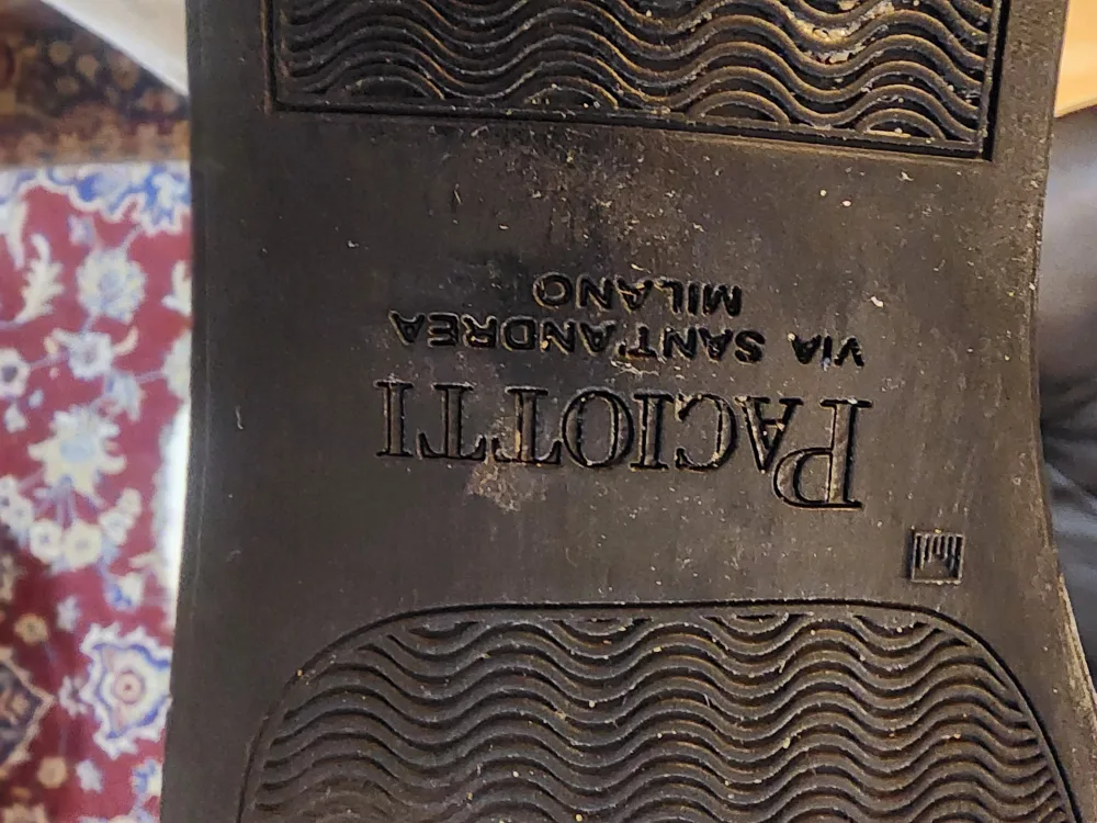 Cesare Paciotti 4US Black Leather High-Top Sneakers image indicator(5)