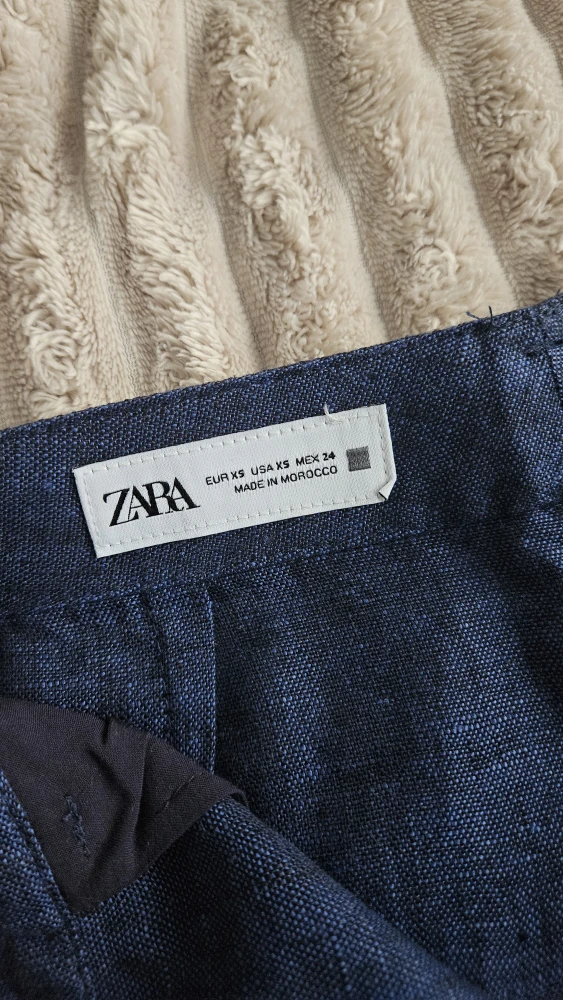 Zara Wide Leg Linen Pants - XS - photo 3