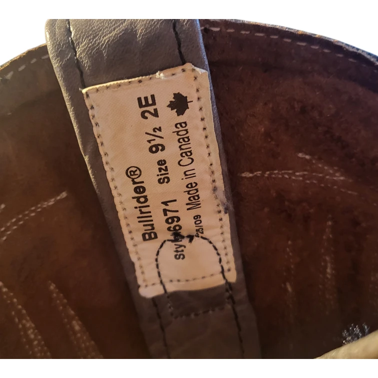 Bullrider Cowboy Boots Size 9.5 - photo 3