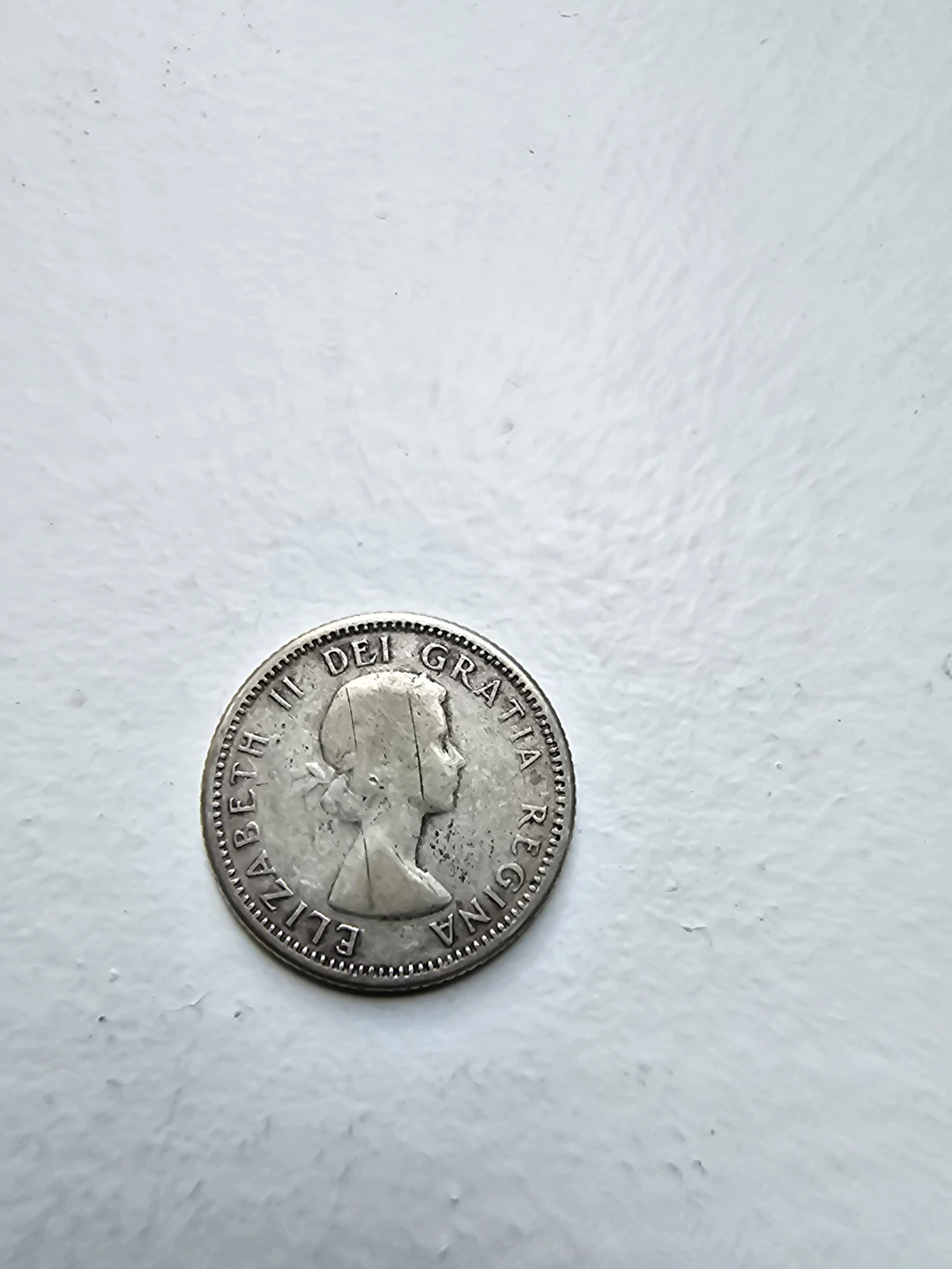 1957 Canadian Dime - photo 2
