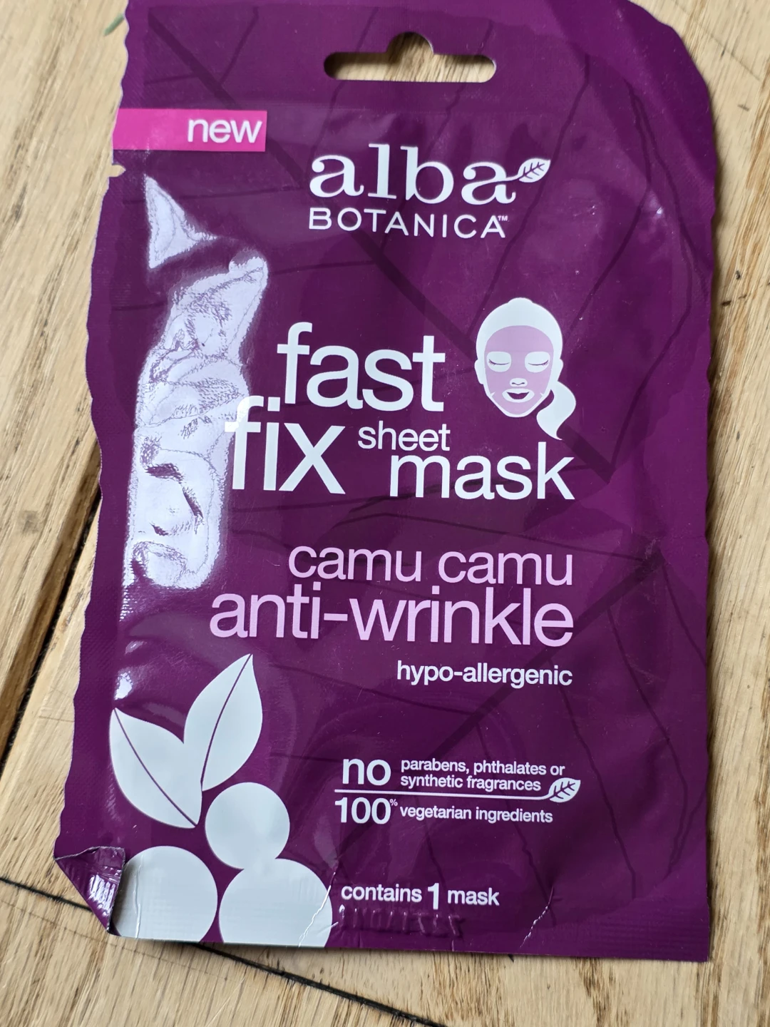 Alba Botanica Fast Fix Sheet Mask - New!