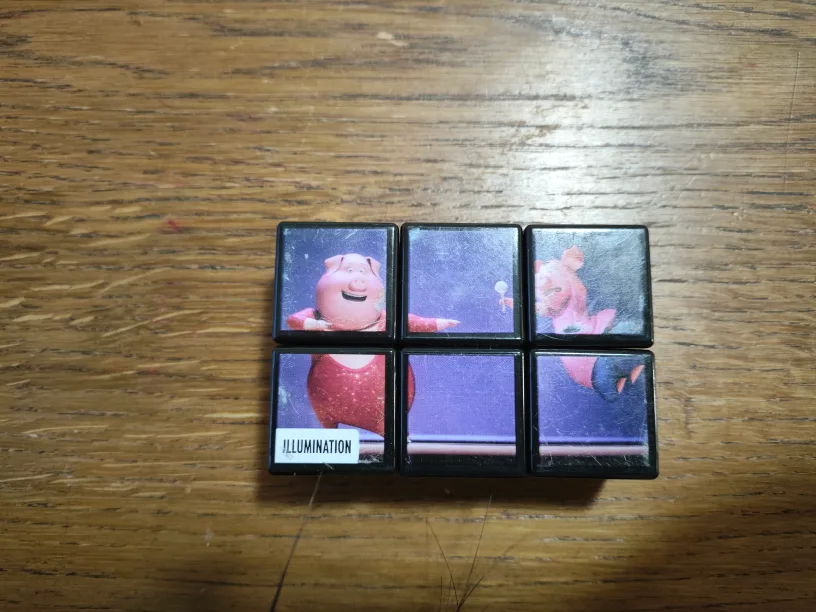 Rubik's Sing Movie Puzzle Cubes